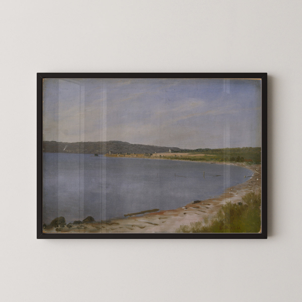 Albert Bierstadt — San Francisco Bay | Landscape Fine Art Print - 9ArtPrints