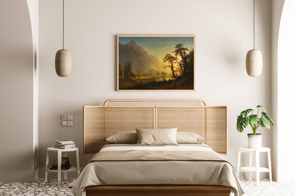 Albert Bierstadt — Sunrise, Yosemite Valley | Landscape Fine Art Print