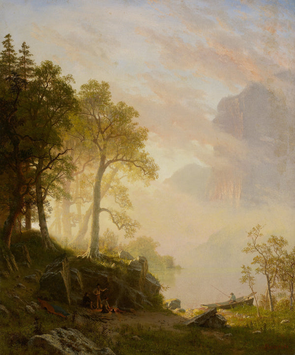 Albert Bierstadt — The Merced River in Yosemite | Landscape Fine Art Print