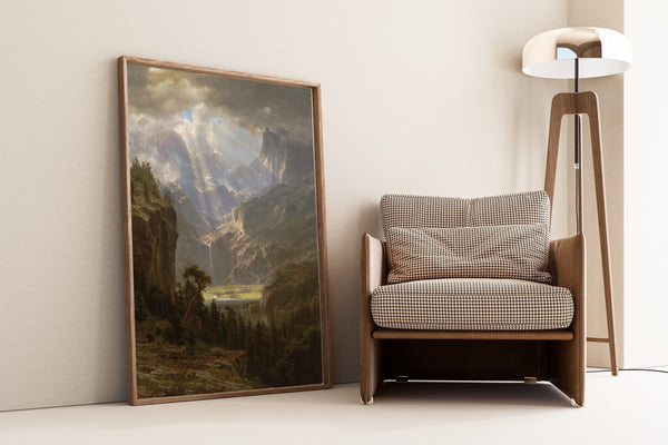 Albert Bierstadt — The Rocky Mountains, Lander's Peak (Alternate Version) | Landscape Fine Art Print