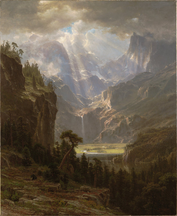 Albert Bierstadt — The Rocky Mountains, Lander's Peak (Alternate Version) | Landscape Fine Art Print