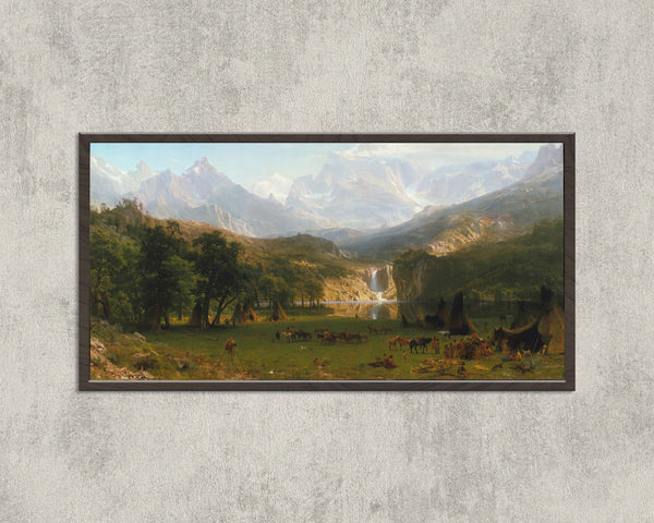 Albert Bierstadt — The Rocky Mountains, Lander's Peak | Landscape Fine Art Print