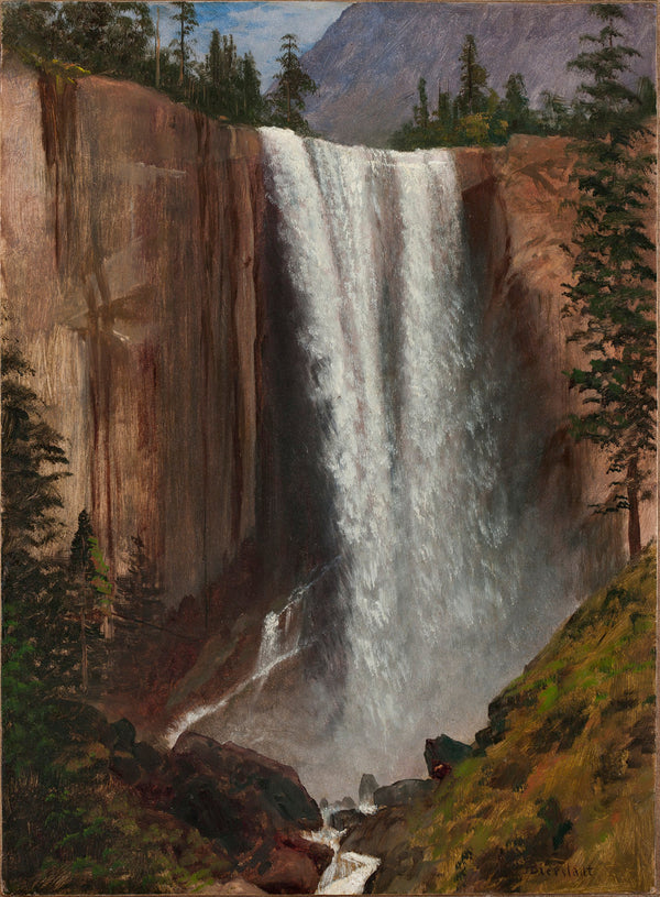 Albert Bierstadt — Vernal Fall | Landscape Fine Art Print