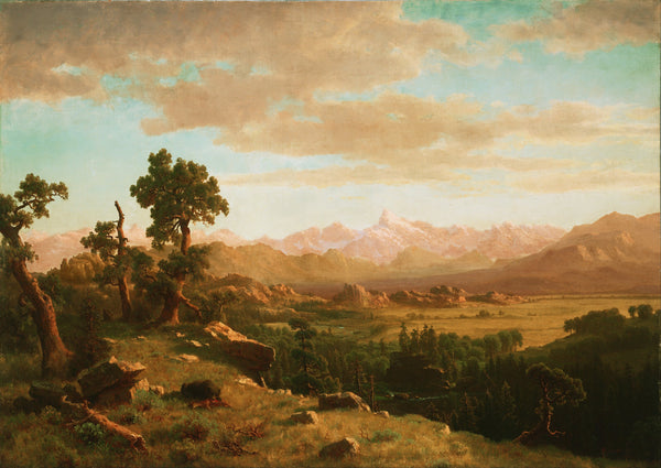 Albert Bierstadt — Wind River Country | Landscape Fine Art Print