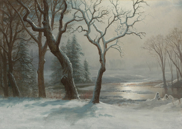 Albert Bierstadt — Winter in Yosemite | Landscape Fine Art Print