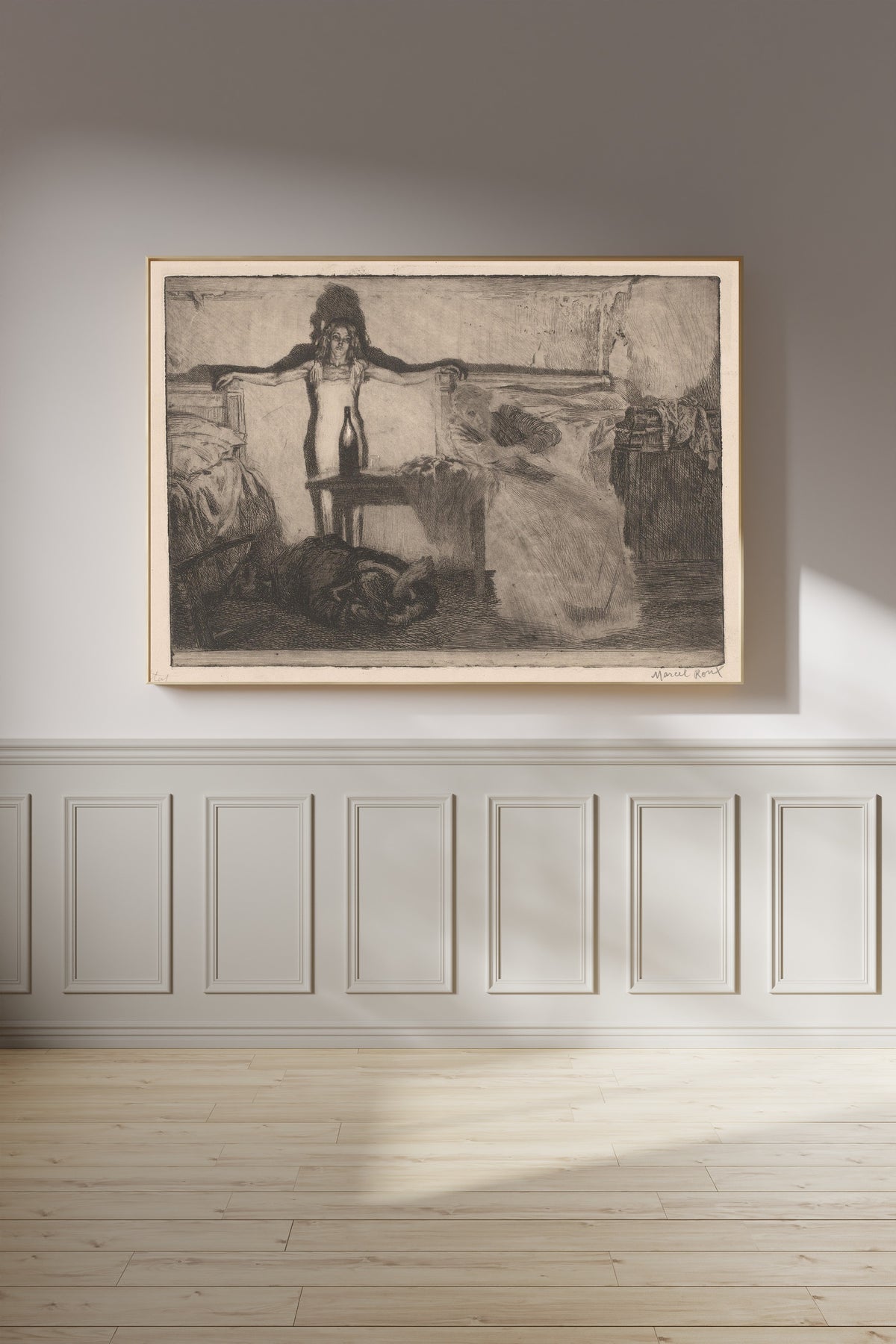 Marcel Roux — Alcohol | Symbolist Art Print
