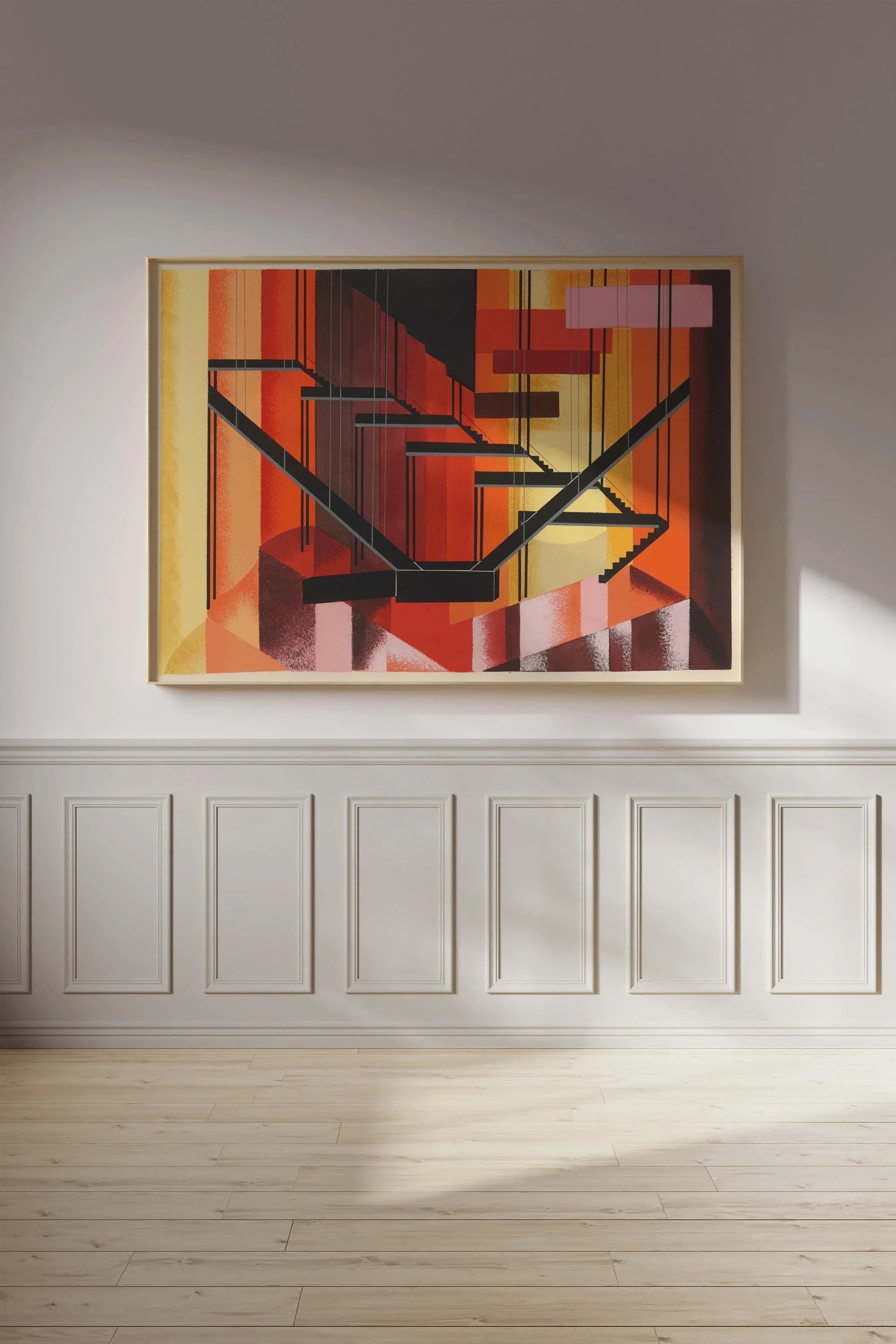Alexandra Exter - Maquettees de Theatre 13 PRINT | Bauhaus - Inspired Abstract Art | Bold Modernist Wall Decor available framed - 9ArtPrints