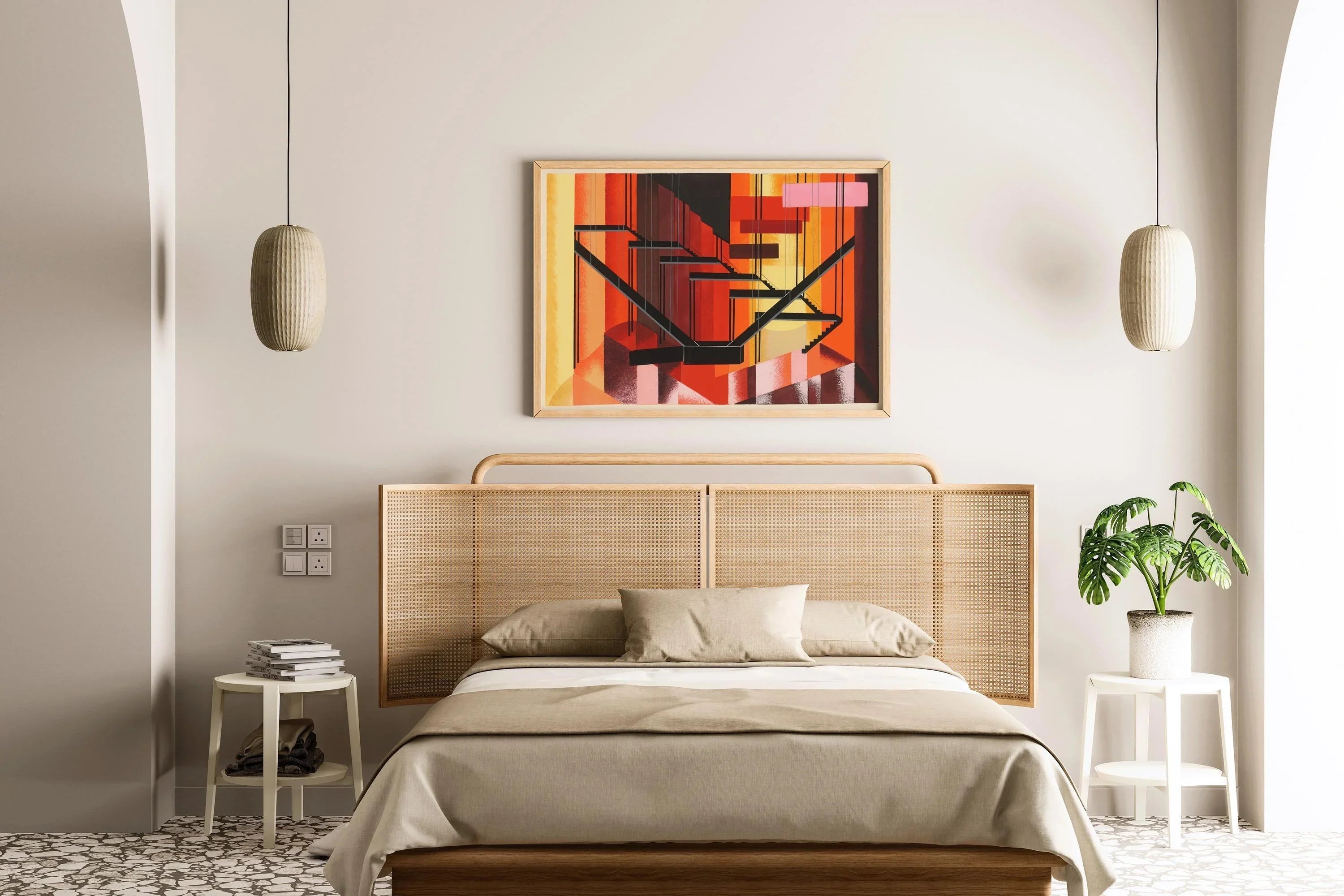 Alexandra Exter - Maquettees de Theatre 13 PRINT | Bauhaus - Inspired Abstract Art | Bold Modernist Wall Decor available framed - 9ArtPrints