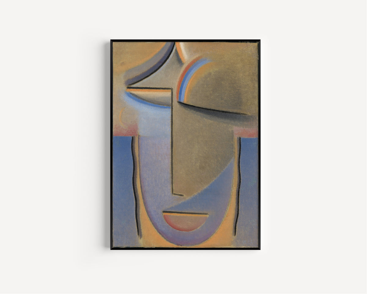 Alexej von Jawlensky — Abstract Head, Evening | Expressionist Fine Art Print
