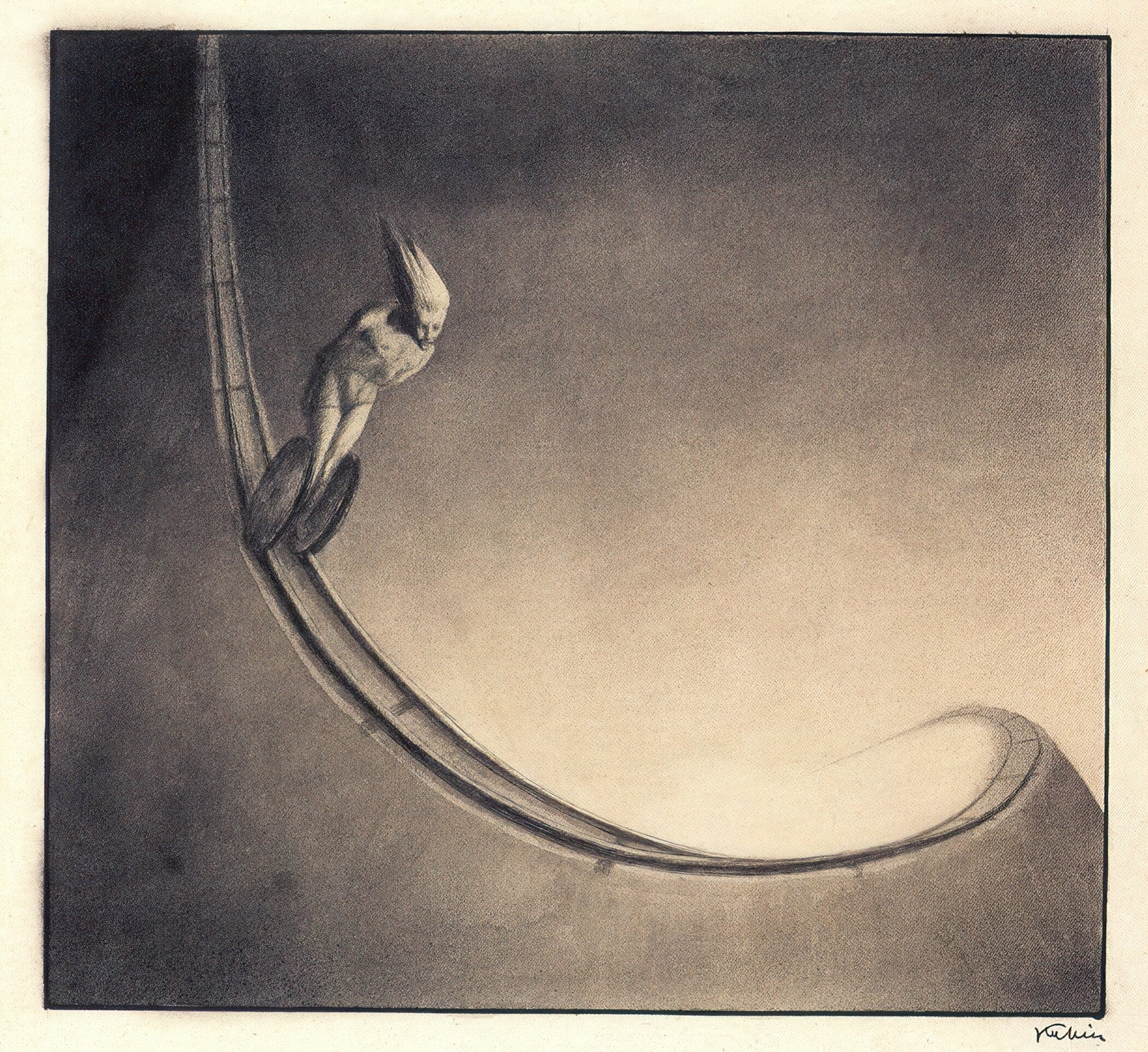Alfred Kubin — Man | Symbolist Fine Art Print - 9ArtPrints