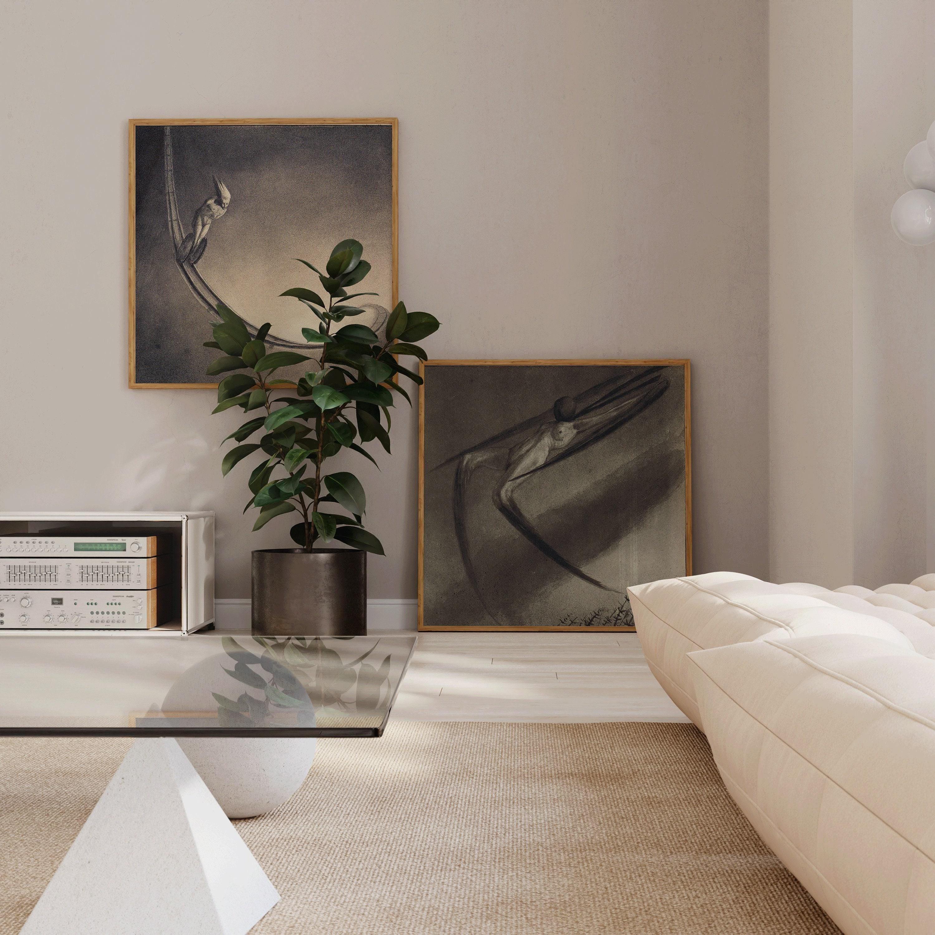 Alfred Kubin Surrealist Print: Man and a Dream, Symbolist Art - 9ArtPrints