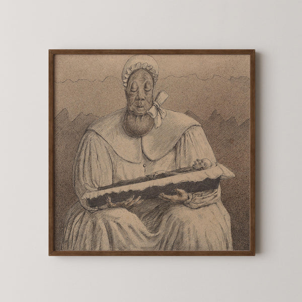 Alfred Kubin — The Last Wet Nurse | Symbolist Fine Art Print