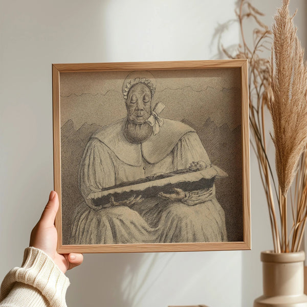Alfred Kubin — The Last Wet Nurse | Symbolist Fine Art Print