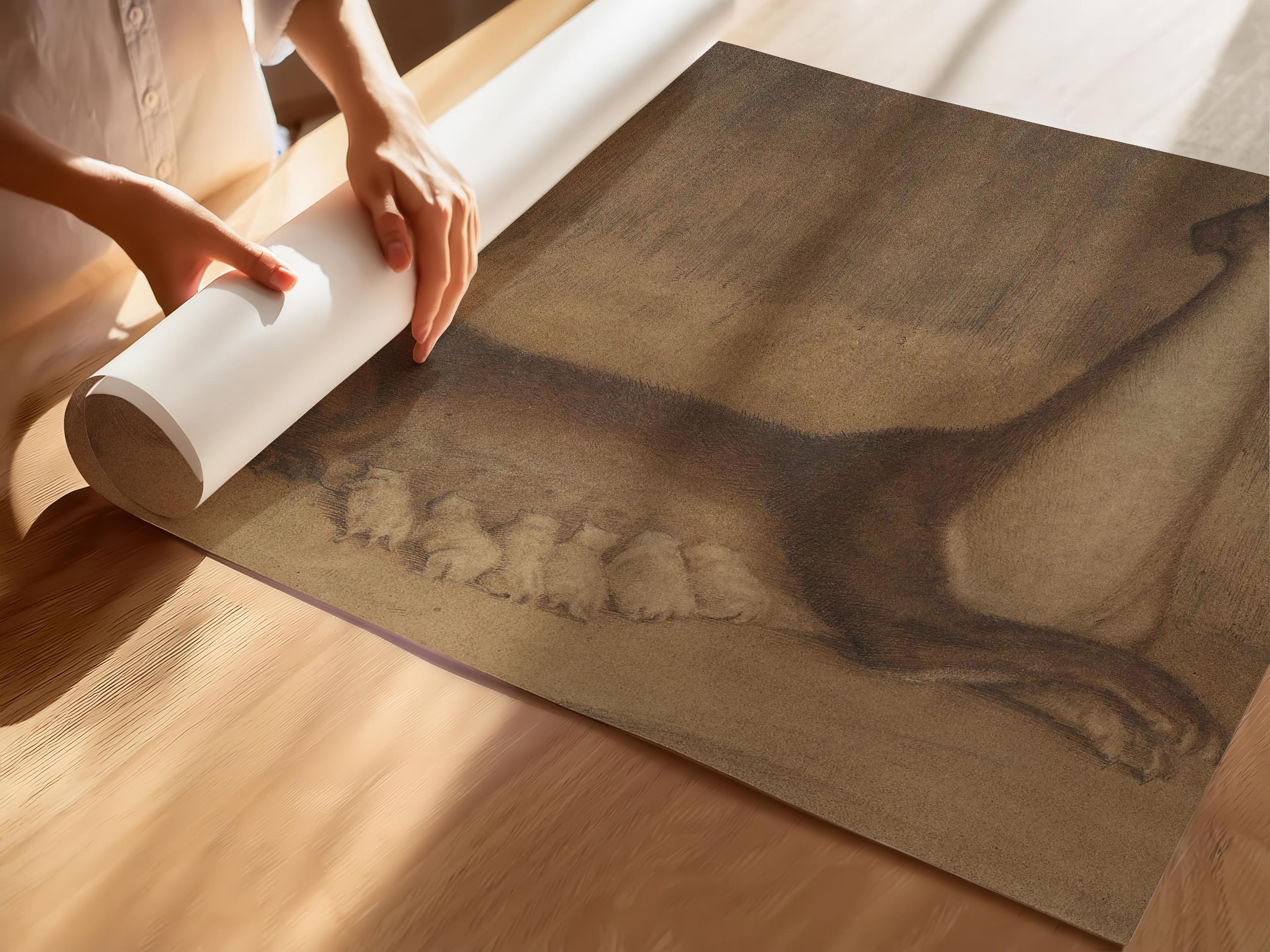 Alfred Kubin - The Brood | Symbolist Artwork | Vintage Neutral Sketch Art available framed or unframed - 9ArtPrints