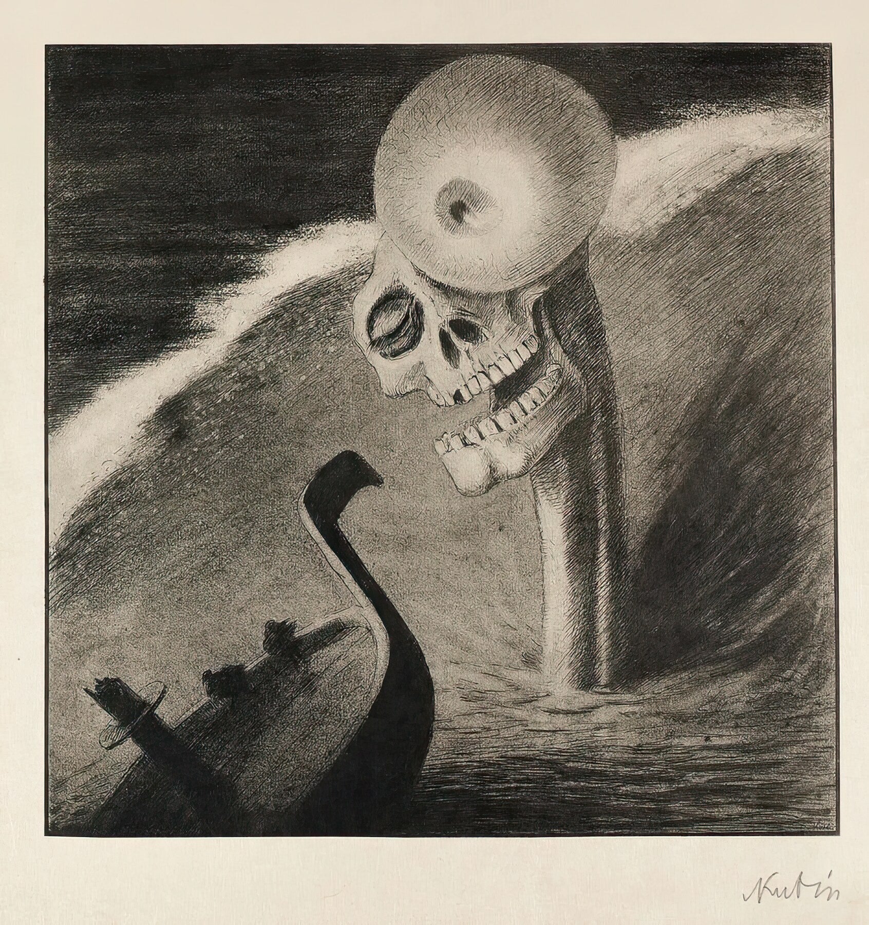 Alfred Kubin — The Horror | Symbolist Fine Art Print - 9ArtPrints