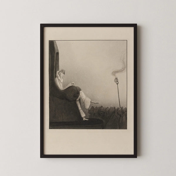 Alfred Kubin — The Last King | Symbolist Fine Art Print