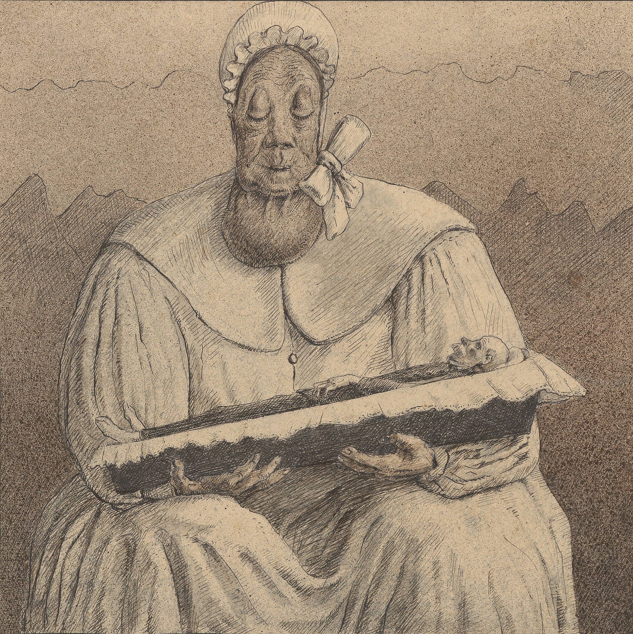 Alfred Kubin — The Last Wet Nurse | Symbolist Fine Art Print - 9ArtPrints