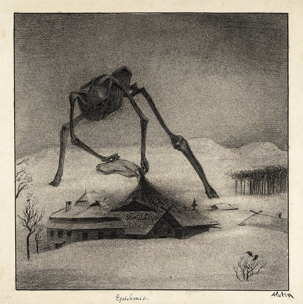 Alfred Kubin — The Plague | Symbolist Fine Art Print