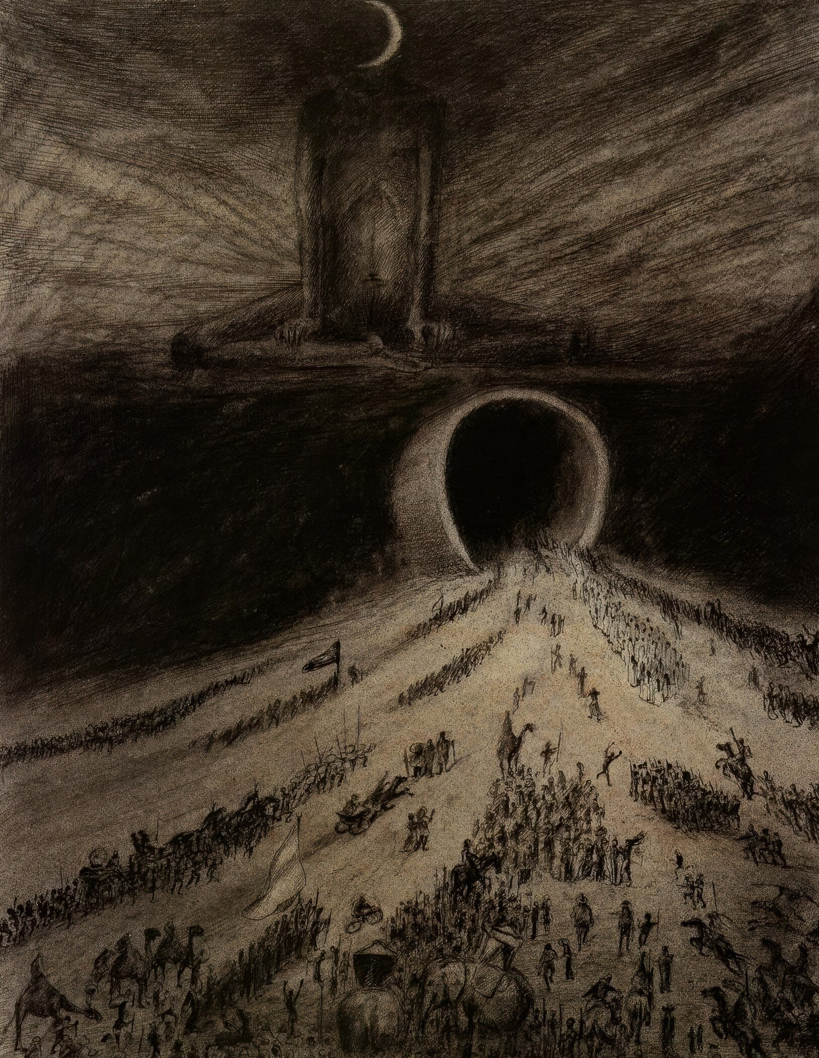 Alfred Kubin — The Way to Hell | Symbolist Fine Art Print - 9ArtPrints