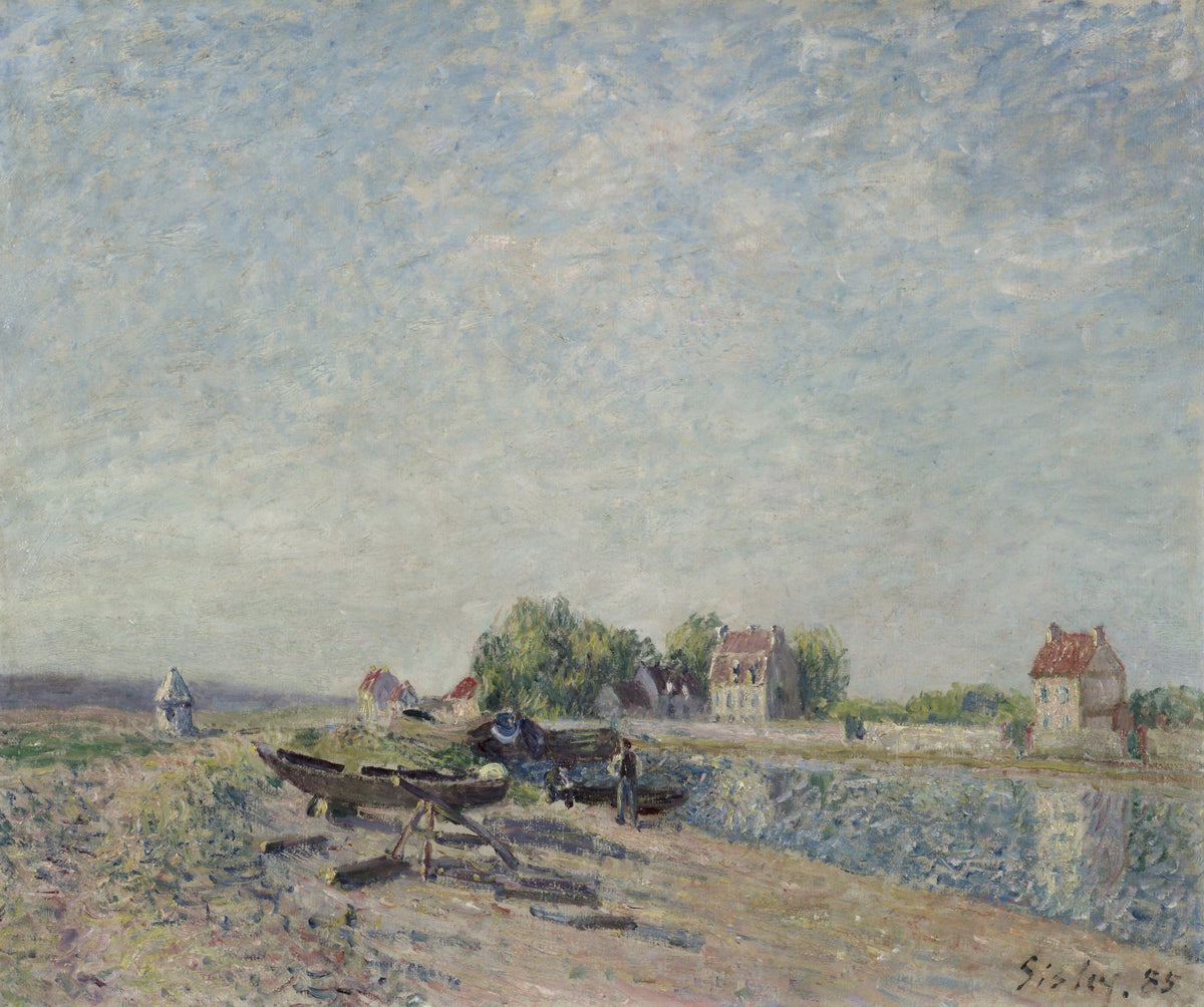 Alfred Sisley — Saint-Mammès, Loing Canal | Fine Art Print