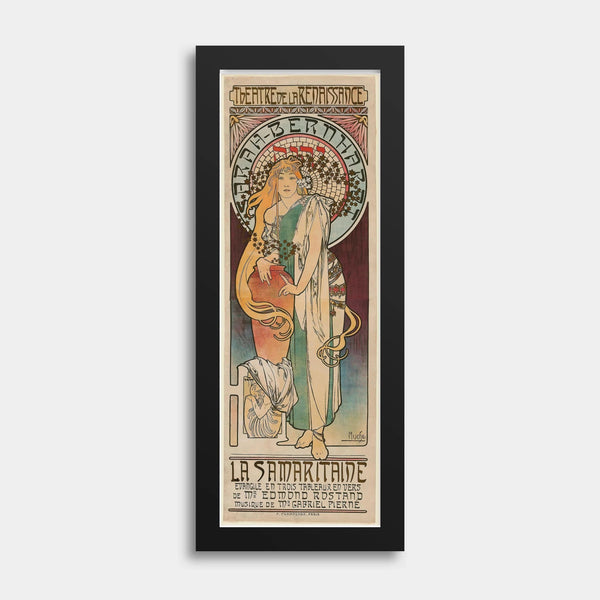 Alphonse Mucha — La Samaritaine | Art Nouveau Theatre Poster Print