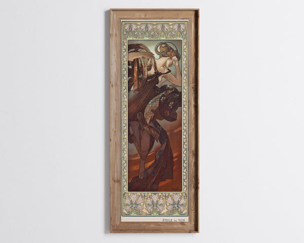 Alphonse Mucha — L'Étoile du Soir | Art Nouveau Evening Star Print
