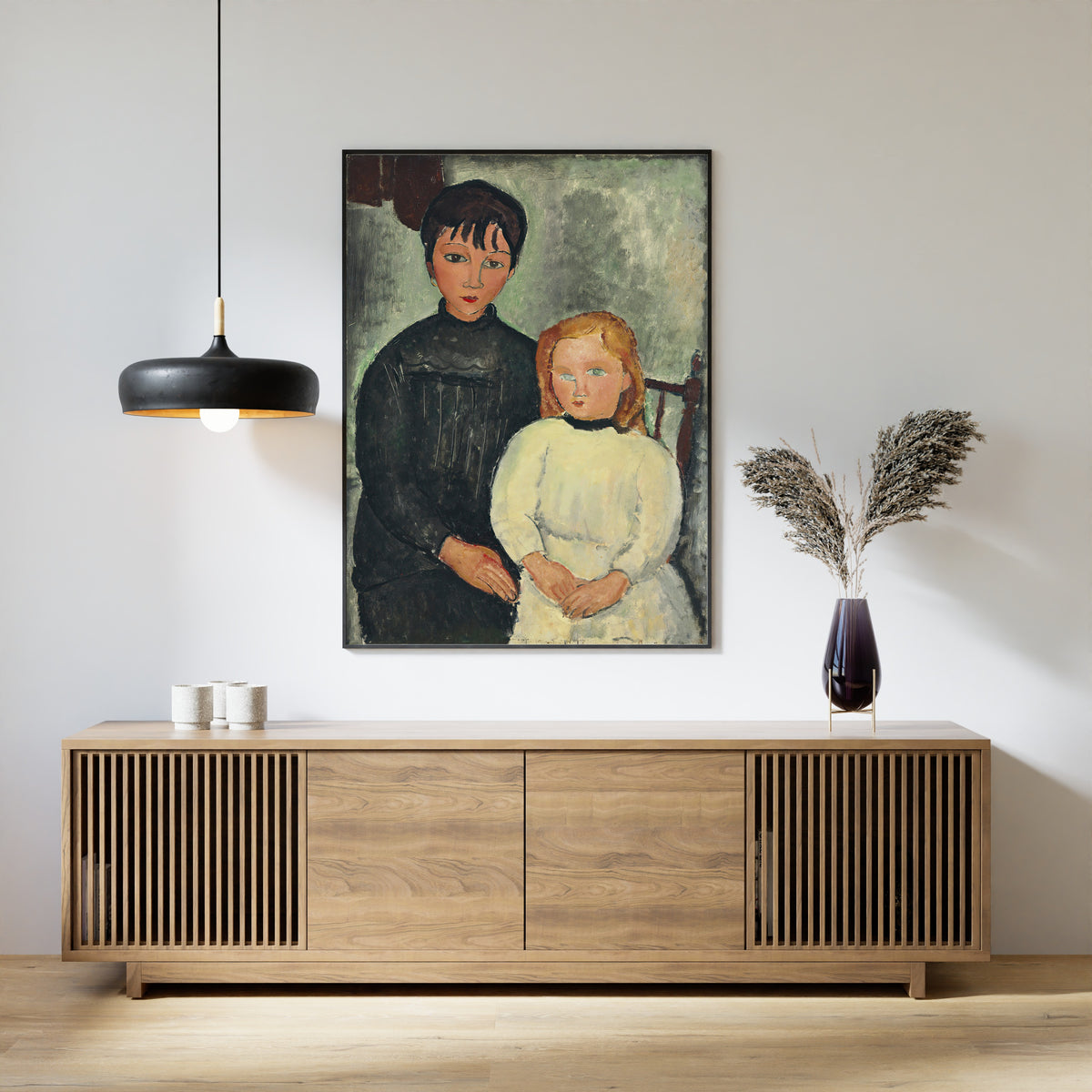 Amedeo Modigliani — The Two Girls | Fine Art Print