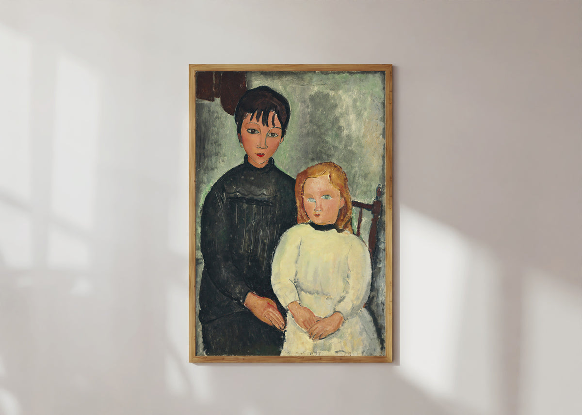 Amedeo Modigliani — The Two Girls | Fine Art Print