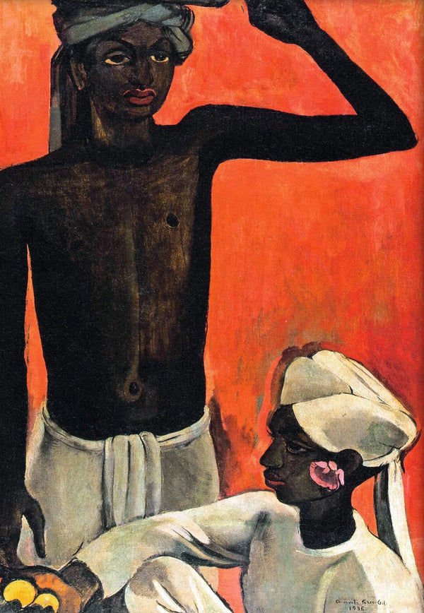 Amrita Sher-Gil — Boy with Lemons | Fine Art Giclée Print
