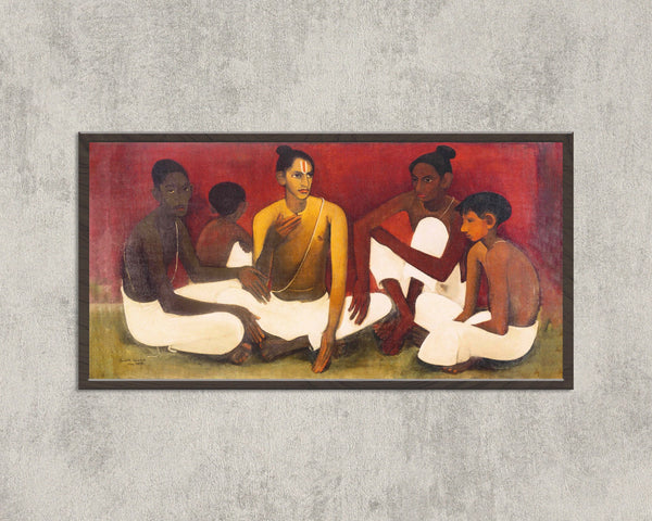 Amrita Sher-Gil — Brahmacharis | Fine Art Giclée Print