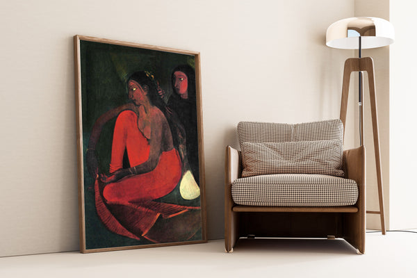 Amrita Sher-Gil — Dressing the Bride | Fine Art Giclée Print