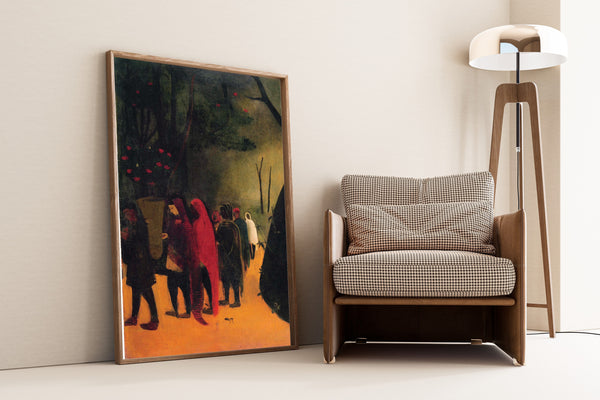 Amrita Sher-Gil — Hill Scene | Fine Art Giclée Print