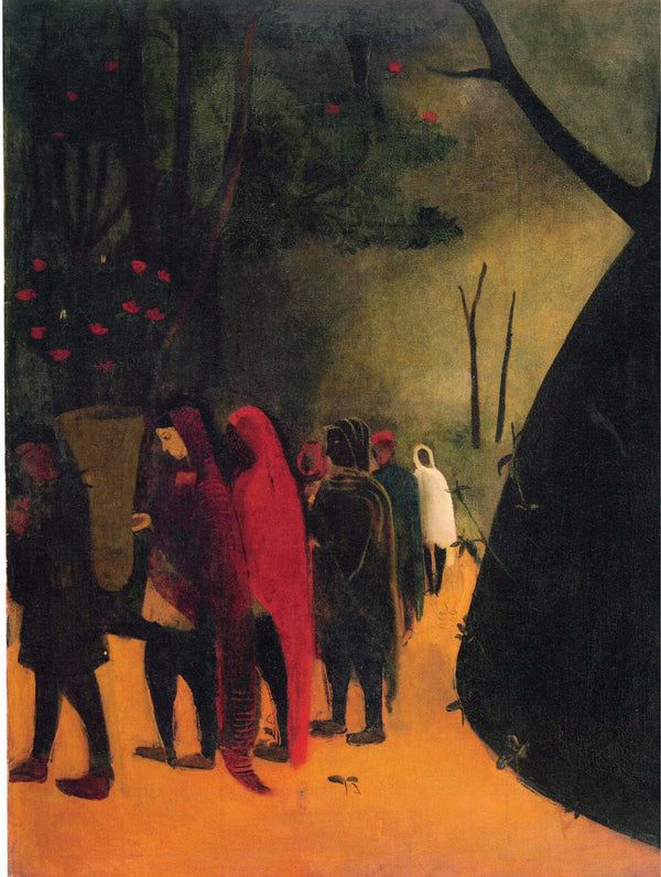 Amrita Sher-Gil — Hill Scene | Fine Art Giclée Print