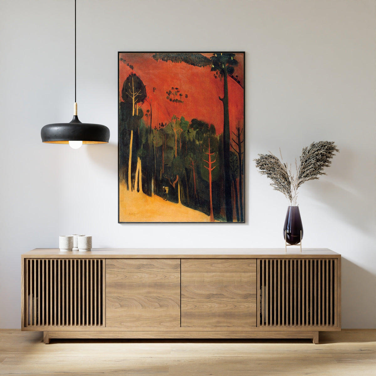 Amrita Sher-Gil — Hillside | Fine Art Giclée Print - 9ArtPrints