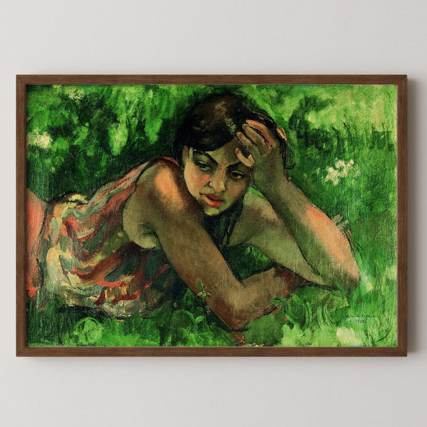 Amrita Sher-Gil — Hungarian Gypsy Girl | Fine Art Giclée Print