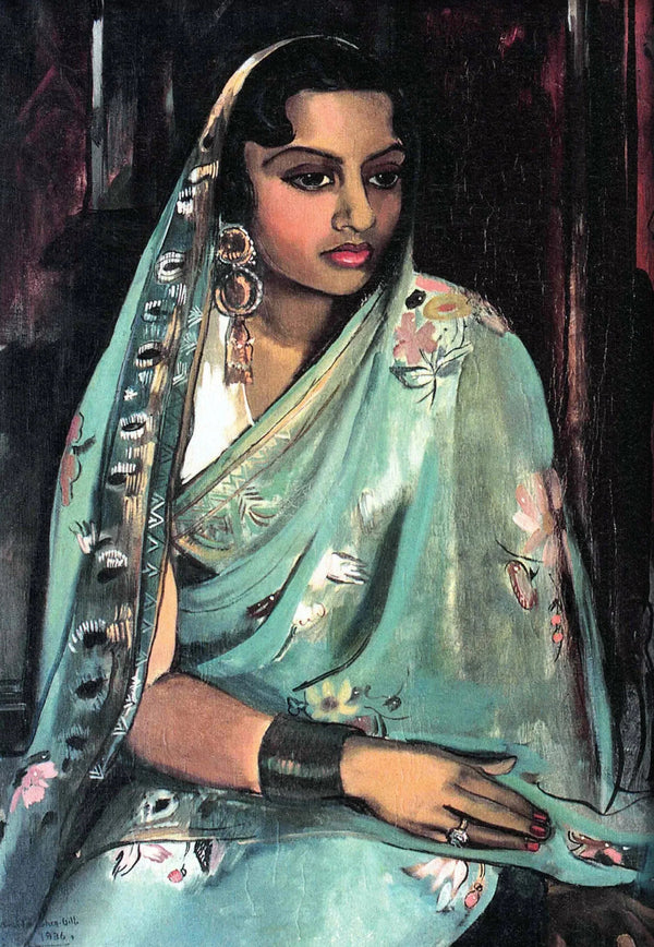 Amrita Sher-Gil — Portrait of My Joji | Fine Art Giclée Print