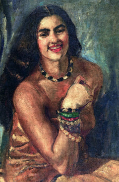 Amrita Sher-Gil — Self-Portrait (I) | Fine Art Giclée Print