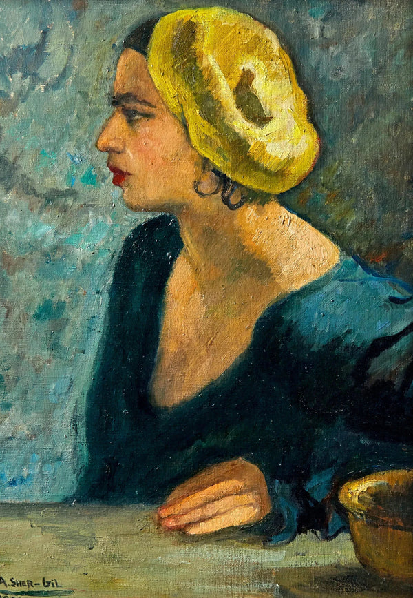 Amrita Sher-Gil — Self-Portrait (II) | Fine Art Giclée Print