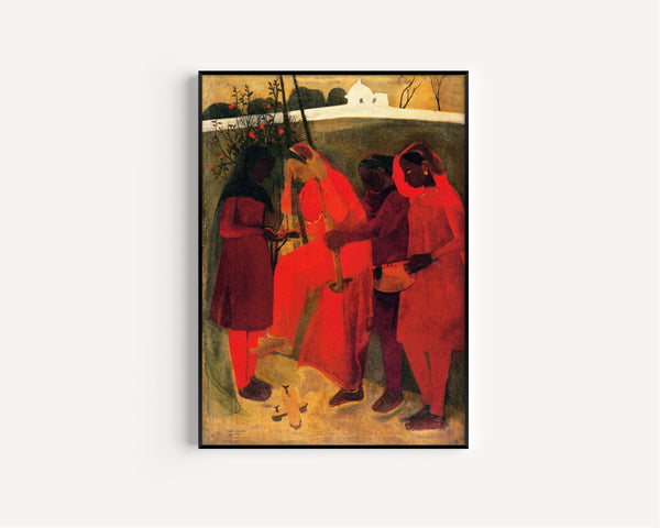 Amrita Sher-Gil — The Swing | Fine Art Giclée Print