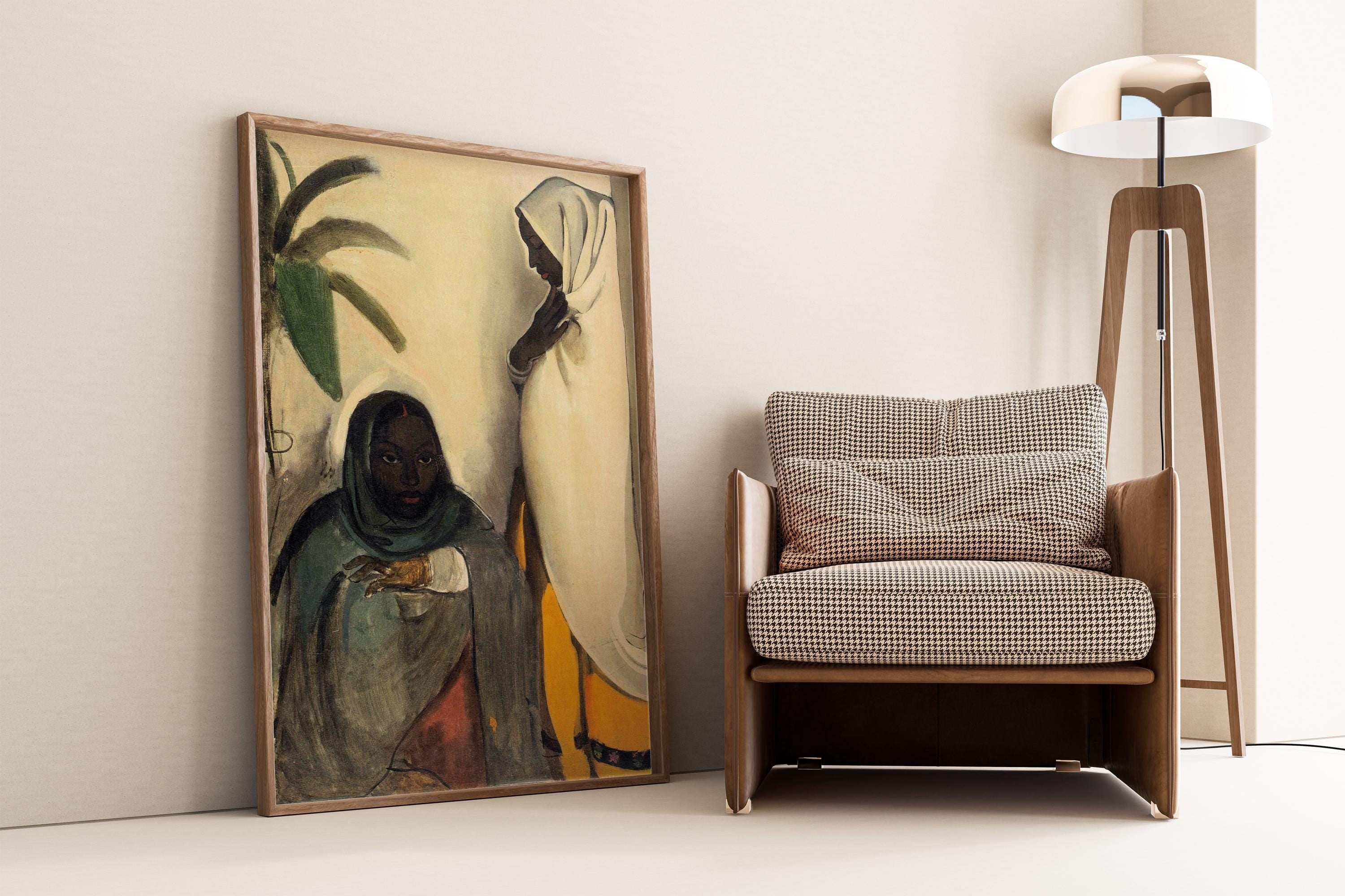 Amrita Sher Gil - Two Women - 9ArtPrints