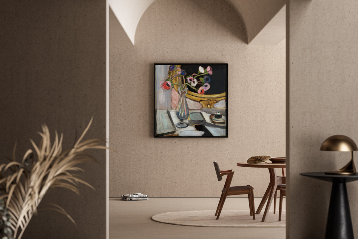 Henri Matisse — Anemones in a Black Mirror | Fine Art Print