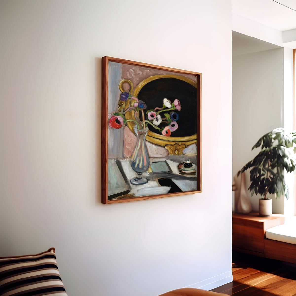 Henri Matisse — Anemones in a Black Mirror | Fine Art Print