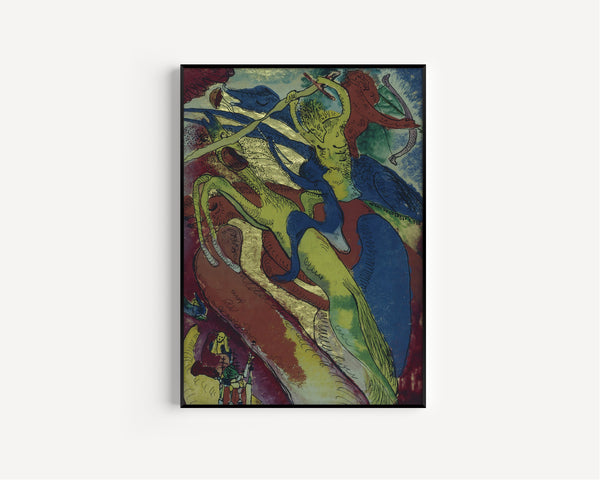 Wassily Kandinsky — Apocalyptic Riders | Symbolist Art Print
