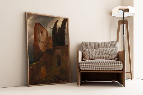 Arnold Böcklin — Ruin by the Sea | Fine Art Giclée Print