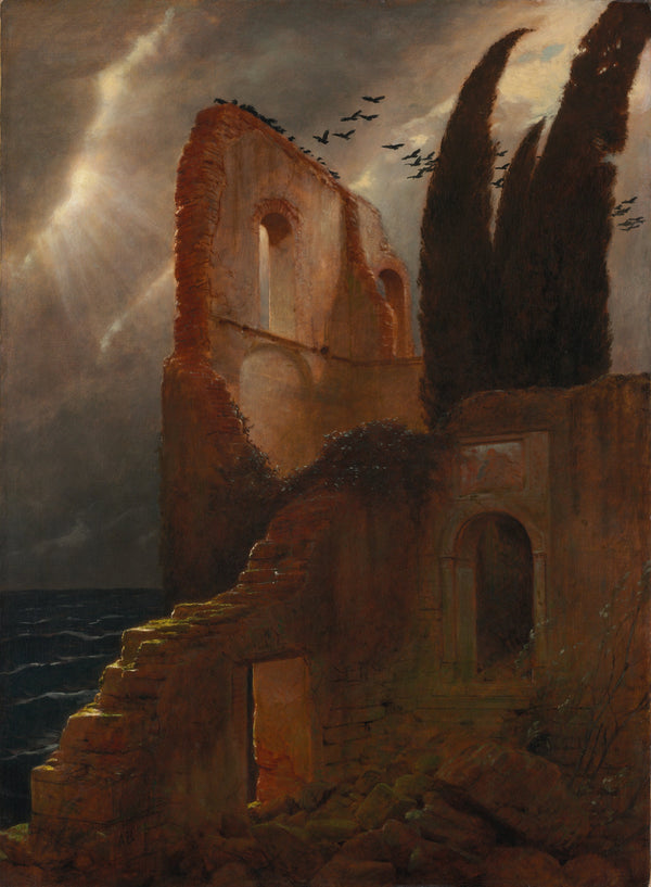 Arnold Böcklin — Ruin by the Sea | Fine Art Giclée Print