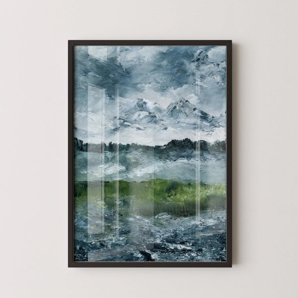 August Strindberg — Landscape Study | Swedish Expressionist Print