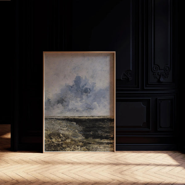 August Strindberg — Seascape | Swedish Expressionist Print