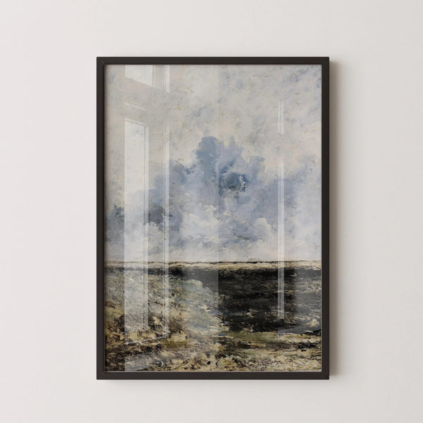 August Strindberg — Seascape | Swedish Expressionist Print