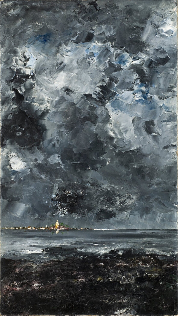 August Strindberg — The Town | Fine Art Print