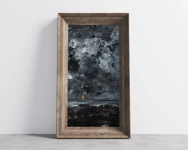 August Strindberg — The Town | Fine Art Print